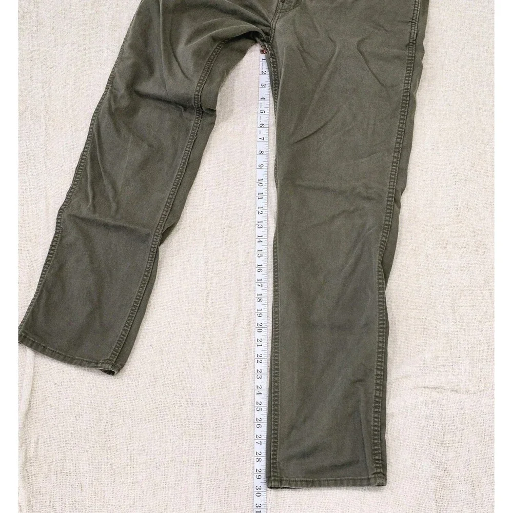 Levi's 511 Jeans Mens Skinny Green Wash Denim Tag Size W34 L32